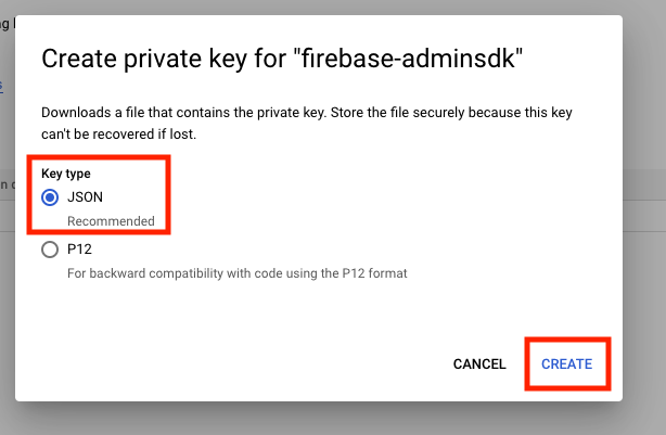 fcm-4：下載JSON文件